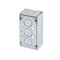 Raco Electrical Box, 11.5 cu in, Wall Box Type, 1 Gang, Steel, Rectangular Shape 8650 - alternate 2